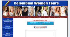 Desktop Screenshot of colombian-women-tours.com